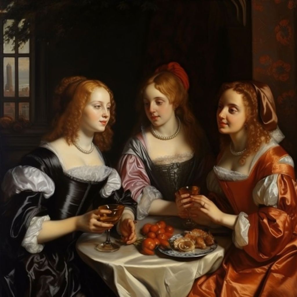 Velvet Gowns and Golden Goblets